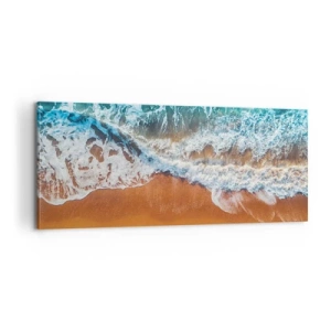 Quadro em tela - Sempre em par - 100x40 cm