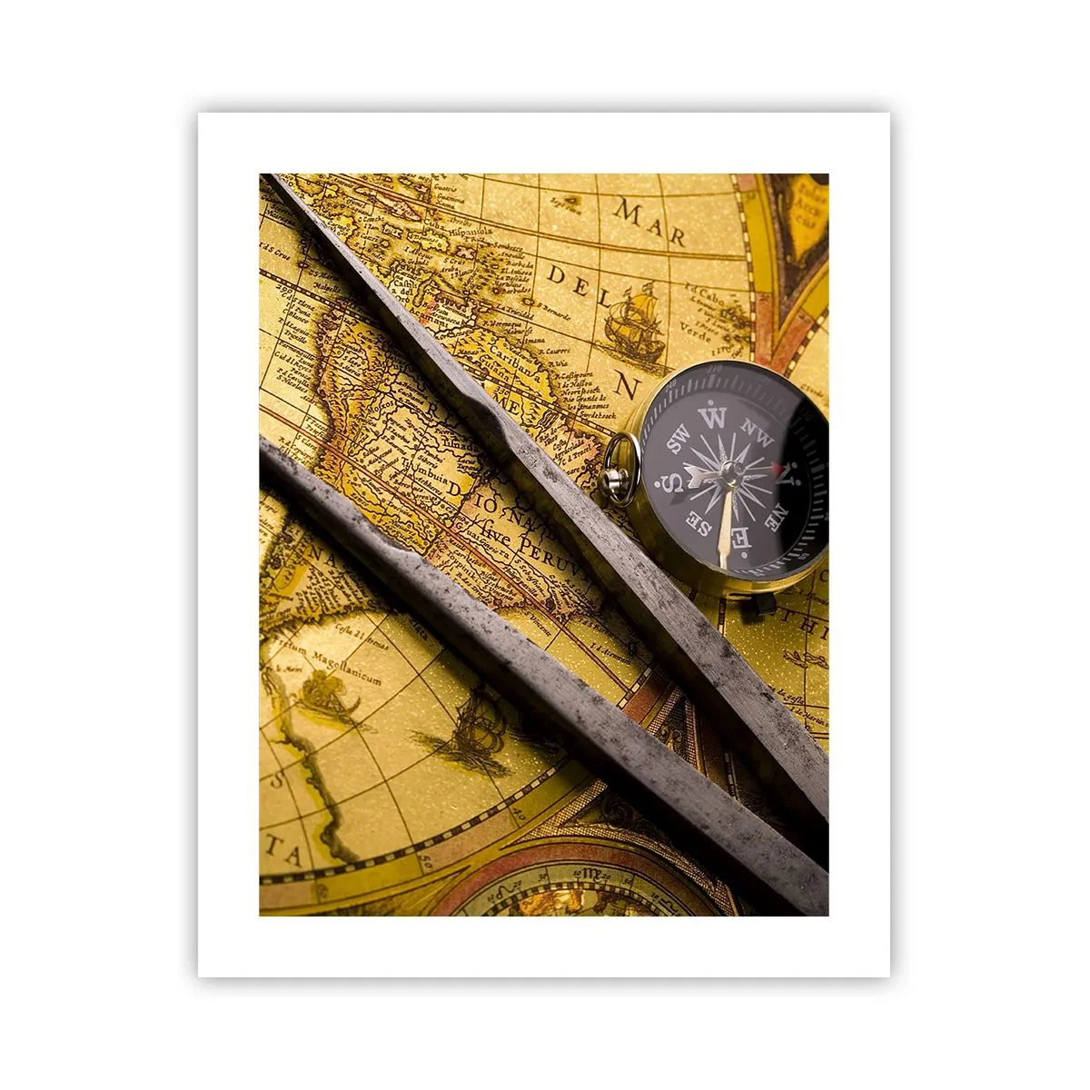 Pôster - Onde estão esses tesouros? - 40x50 cm