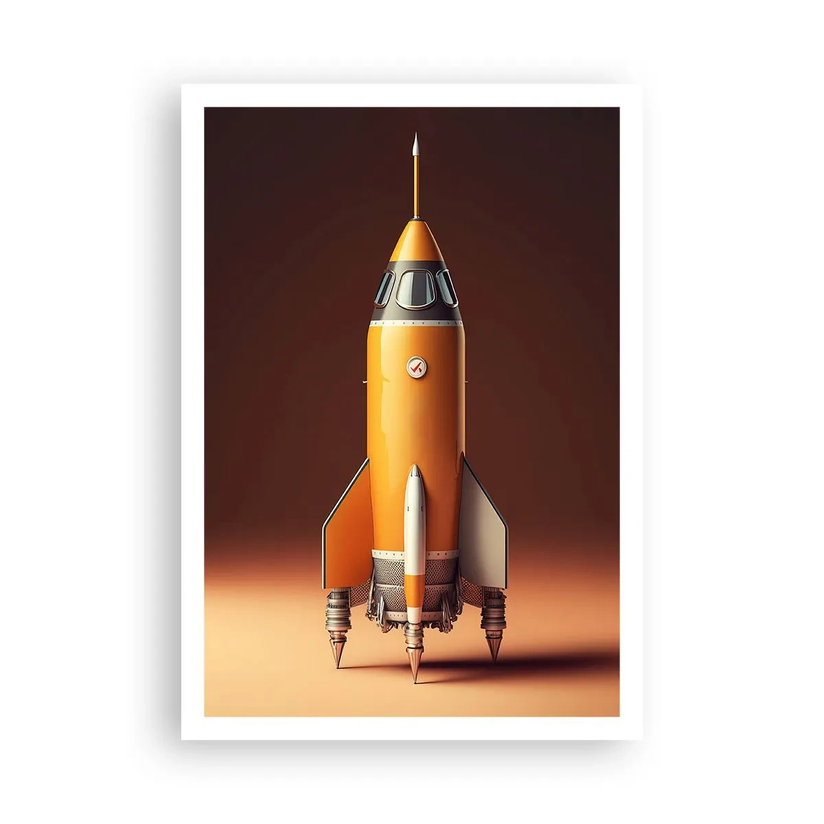 Pôster - Tudo começa com um sonho - 70x100 cm