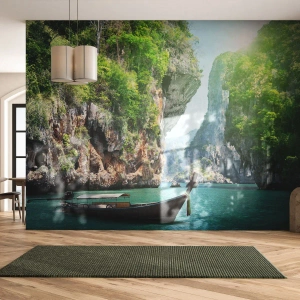 Papel de Parede Standard Eco - Um convite para uma viagem exótica - Paisagem, Tailândia, Mar - 200x140 cm