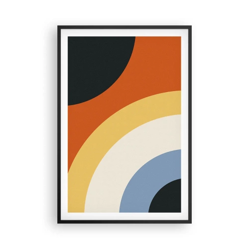 Pôster com moldura preta - Um para o outro - 61x91 cm