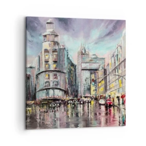 Quadro em tela - Será uma noite de sucesso - 60x60 cm