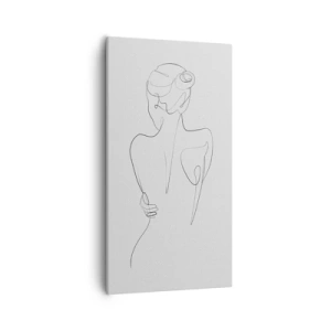 Quadro em tela - Música corporal - 55x100 cm