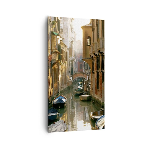 Quadro em tela - Em um beco veneziano - 55x100 cm