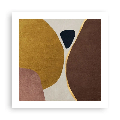 Pôster - Abstração – um lugar no espaço - 50x50 cm
