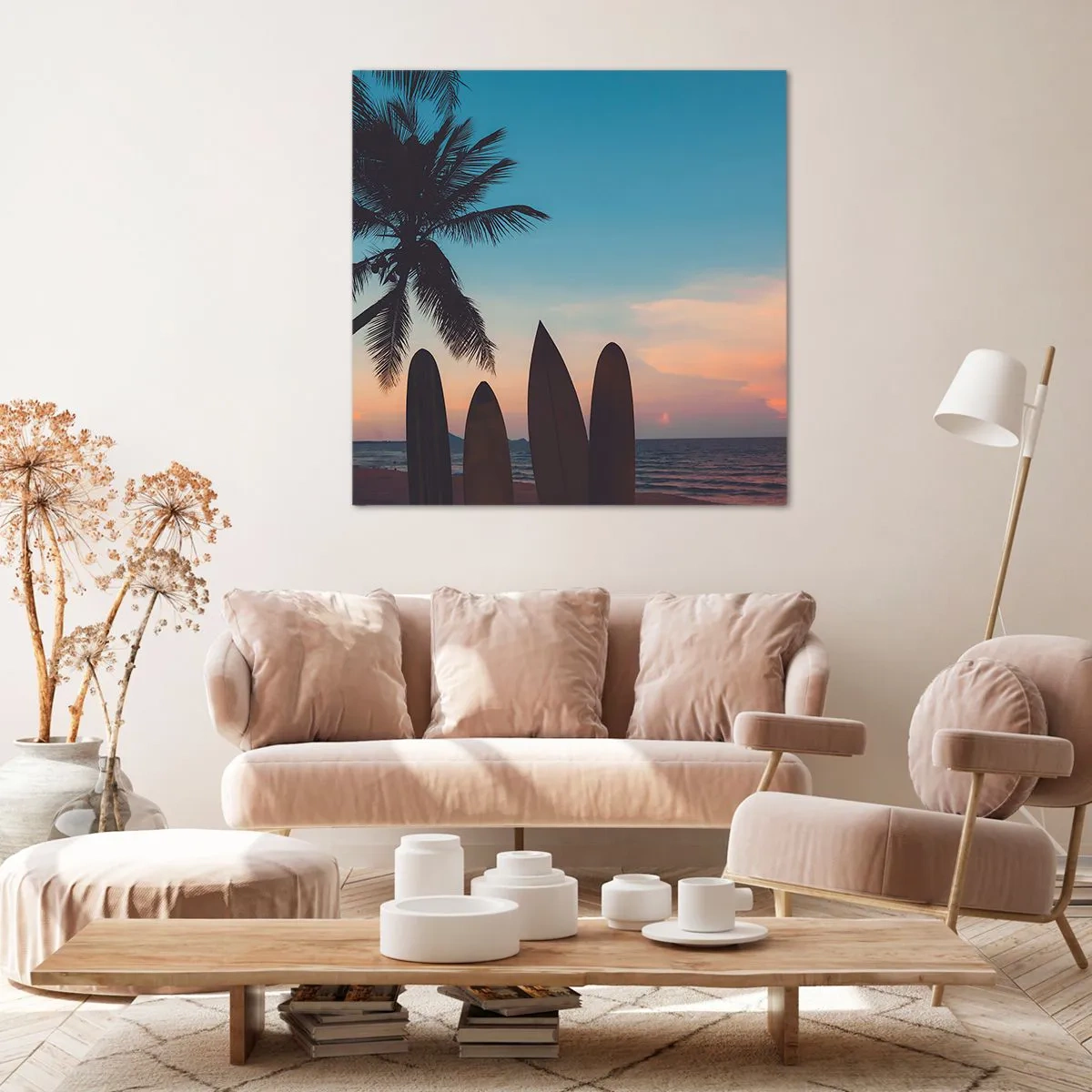 Quadro em tela - Amanhã também será divertido - 60x60 cm