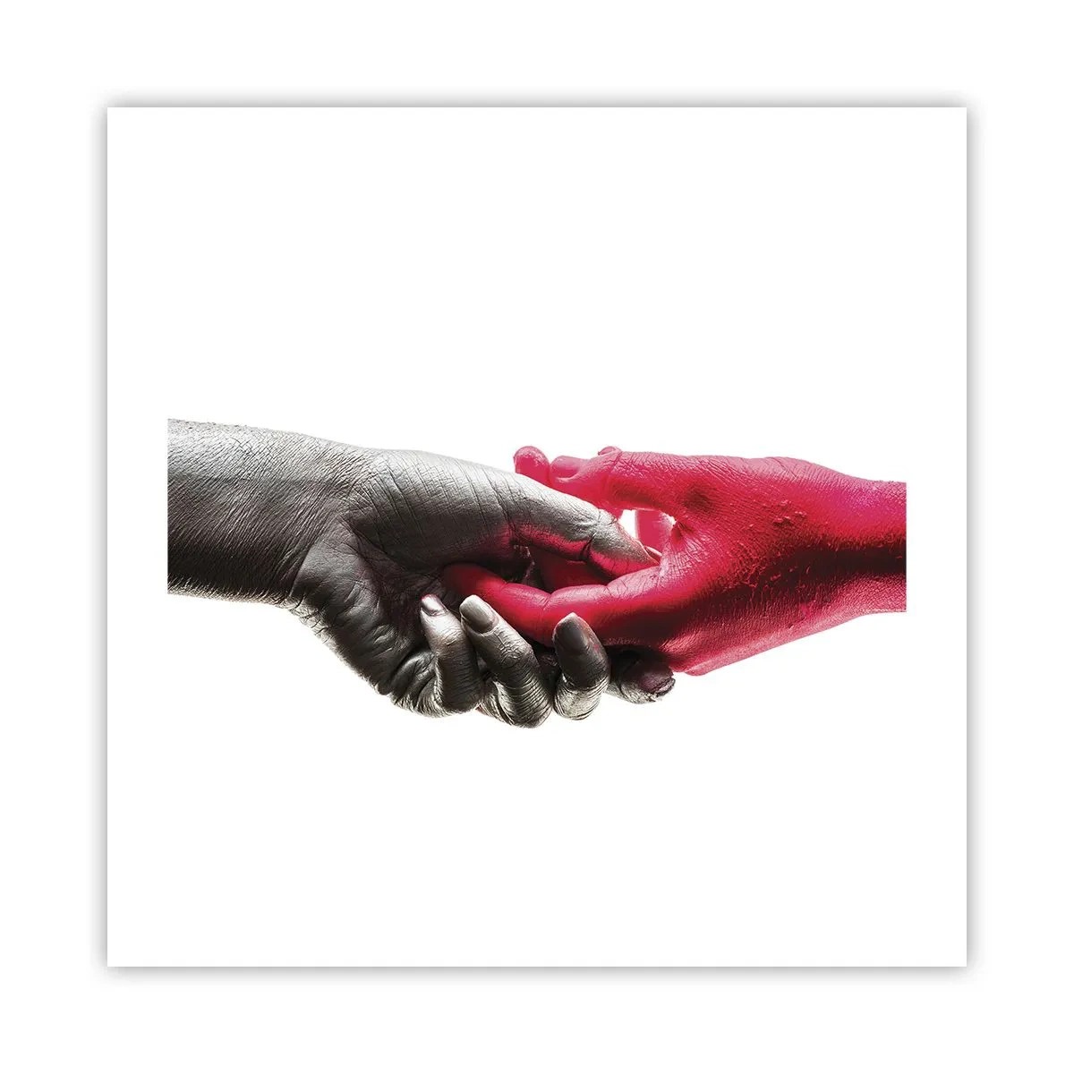 Pôster - Juntos, mas diferentes - 50x50 cm
