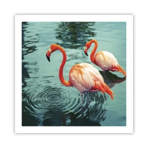 Pôster - Estamos na moda agora - 60x60 cm