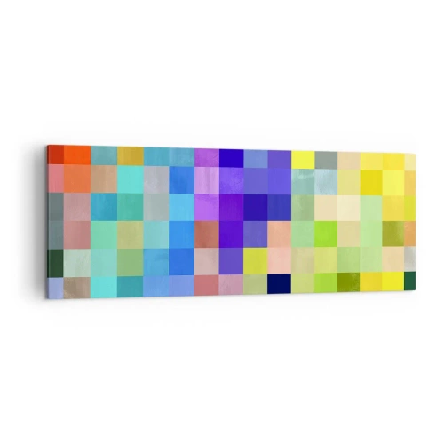 Quadro em tela - Todos diferentes, todos iguais - 140x50 cm