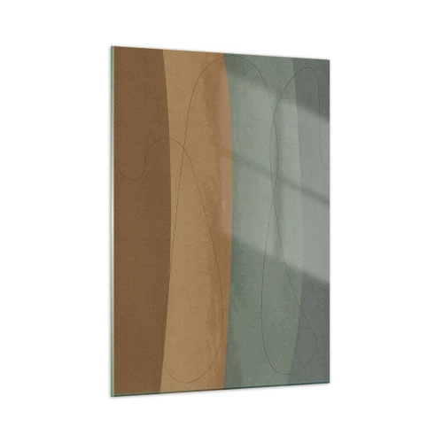 Quadro em vidro - Composição horizontal - 50x70 cm