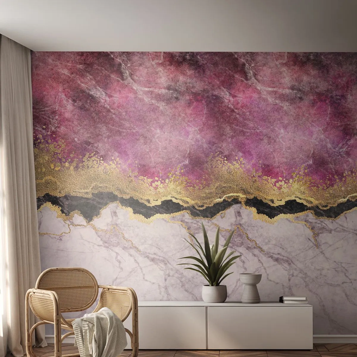 Papel de Parede Premium Sand - Na fronteira - Abstração, Pedaço, Textura - 350x256 cm