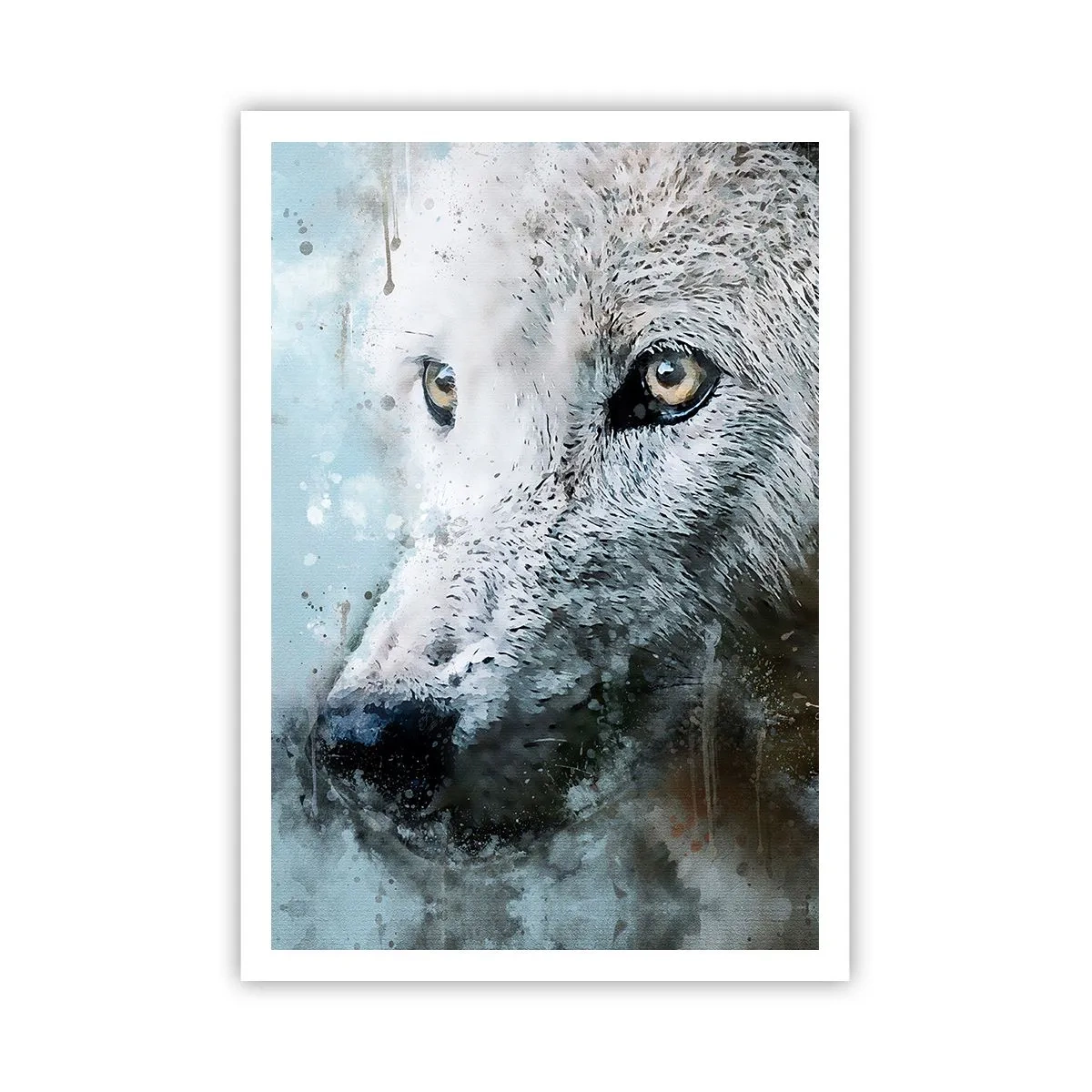 Pôster - Conheça a alma do lobo - 70x100 cm
