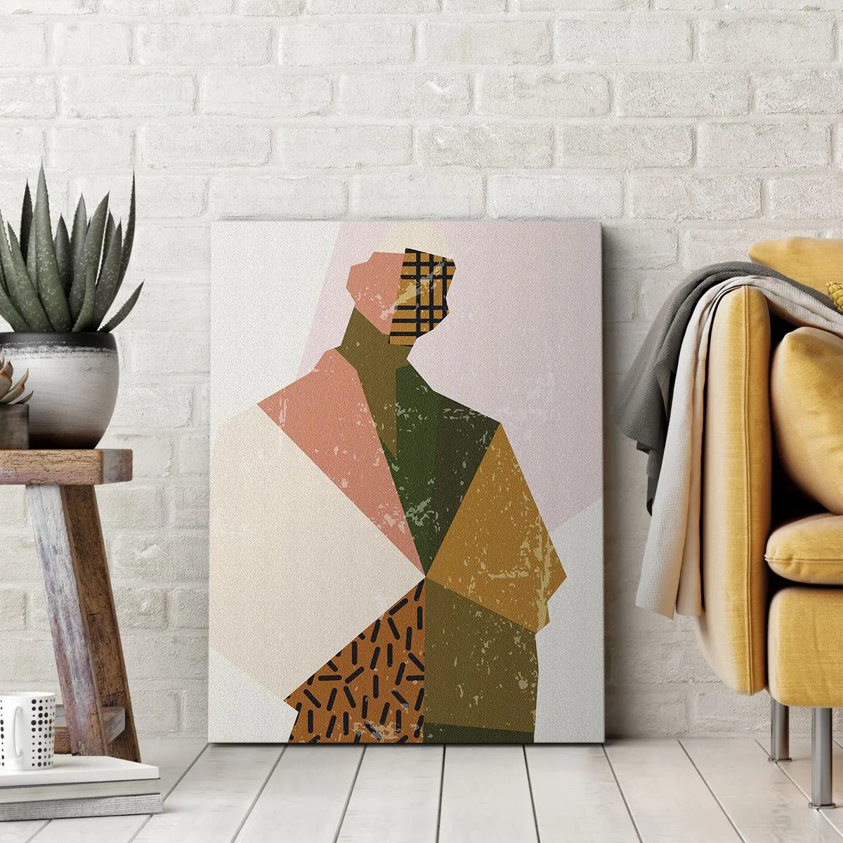 Quadro em tela - Homem – um ser complexo - 70x100 cm