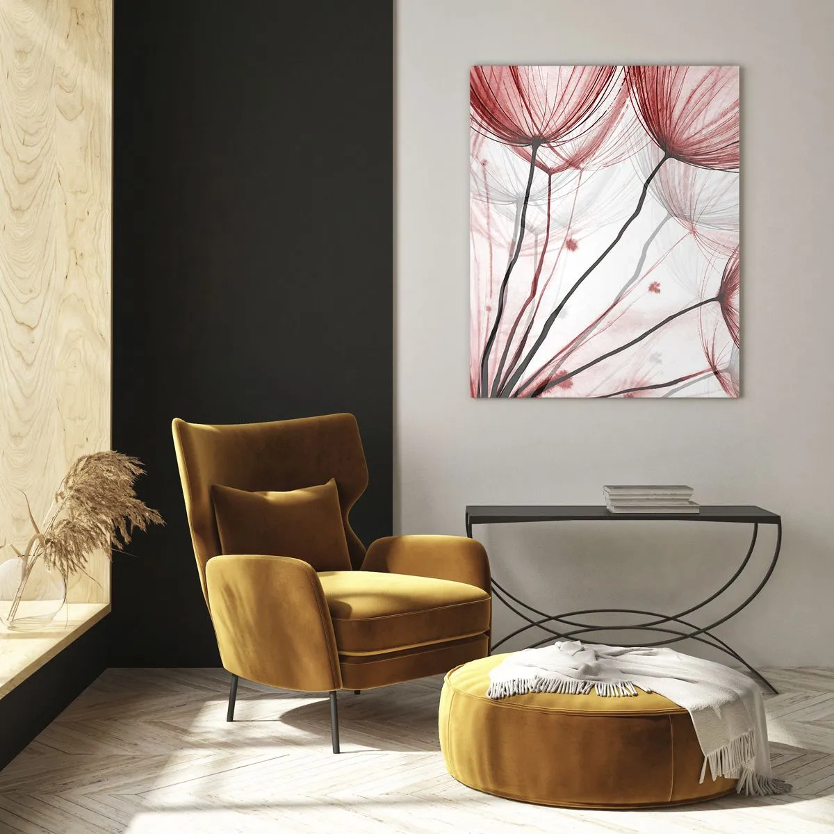 Quadro em vidro - Antes da partida - 80x120 cm