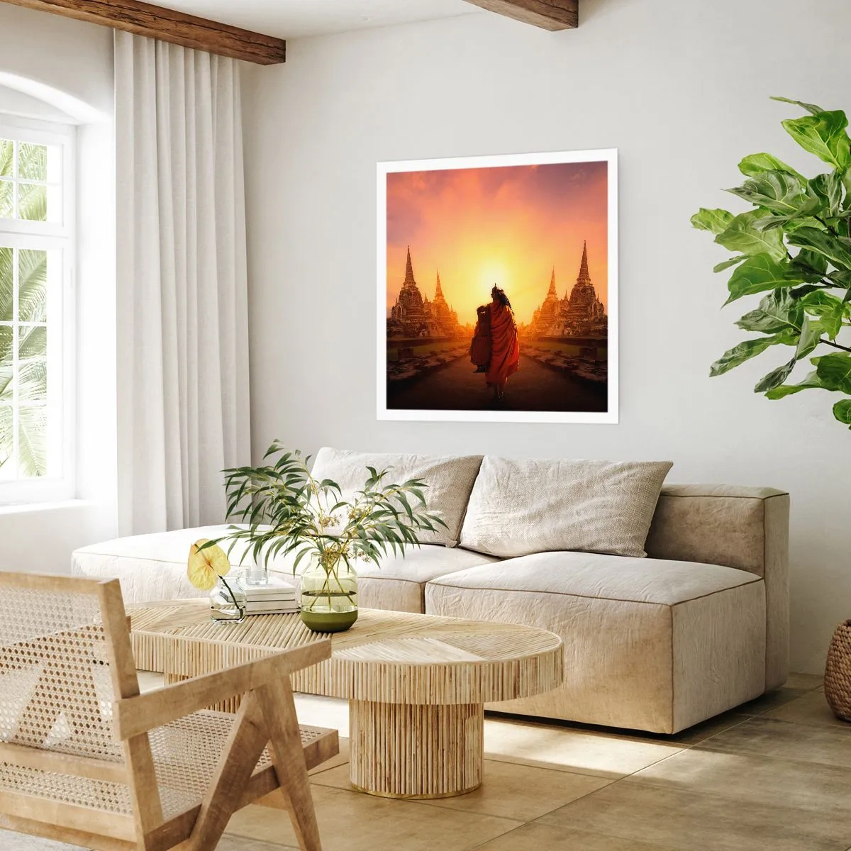 Pôster - Em paz para a eternidade - 60x60 cm