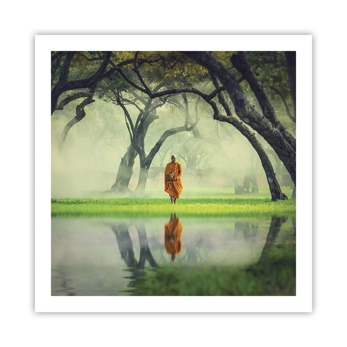 Pôster - A caminho da iluminação - 60x60 cm