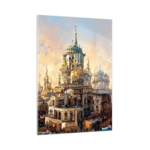 Quadro em vidro - Cidade das cidades - 50x70 cm