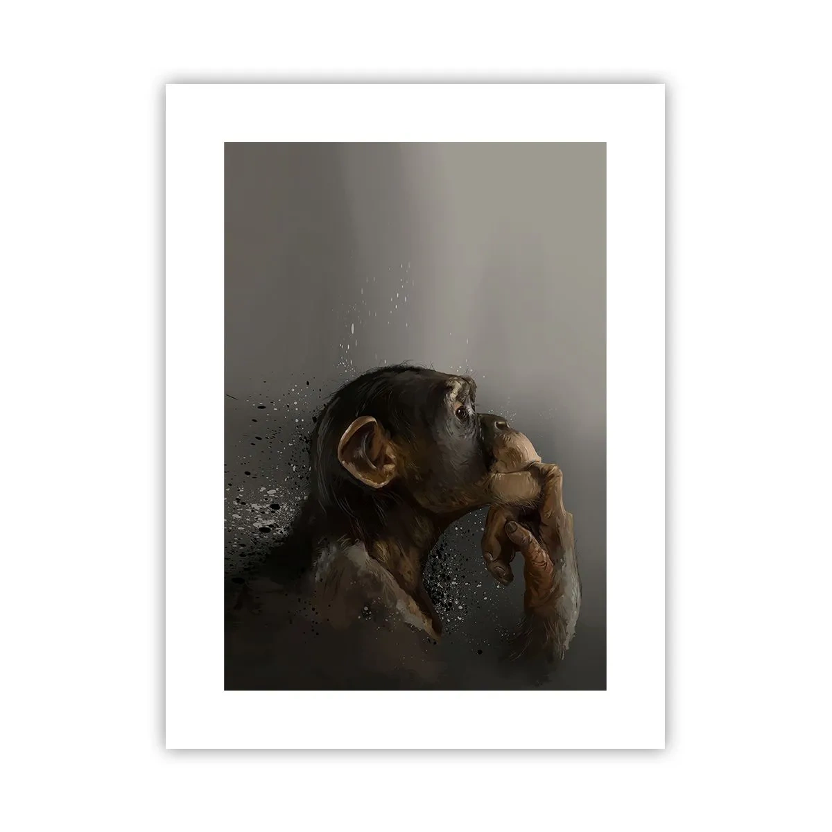 Pôster - Certamente um pensador - 30x40 cm