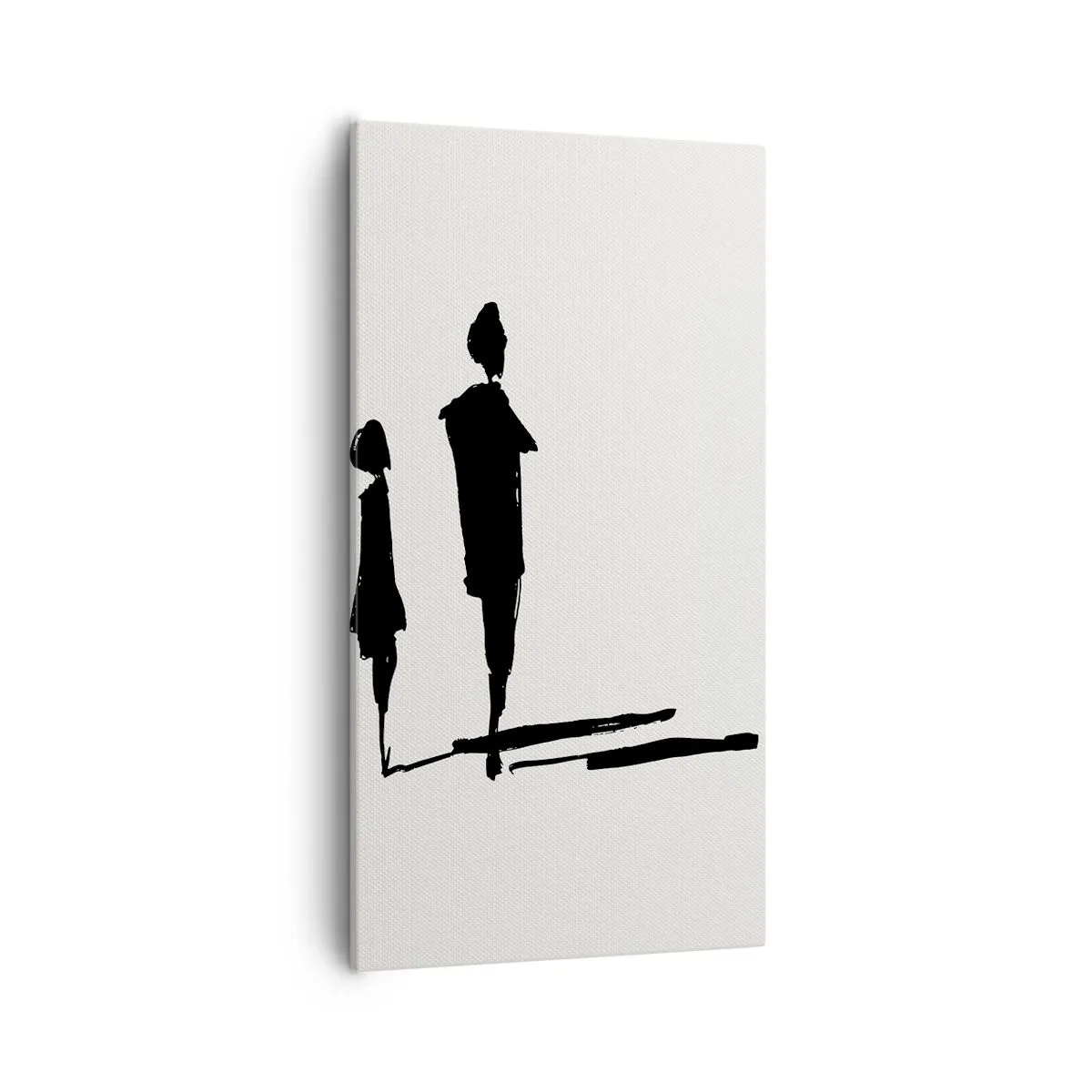 Quadro em tela - Certeza que juntos? - 55x100 cm