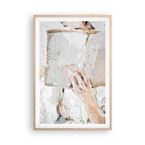 Pôster com moldura de carvalho claro - Em outro mundo - 61x91 cm