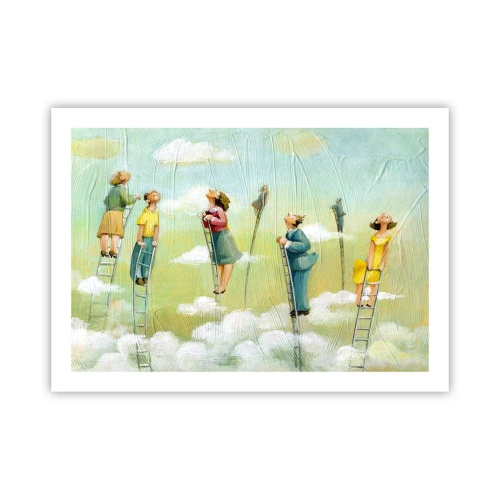 Pôster - Por trás do seu sonho - 70x50 cm