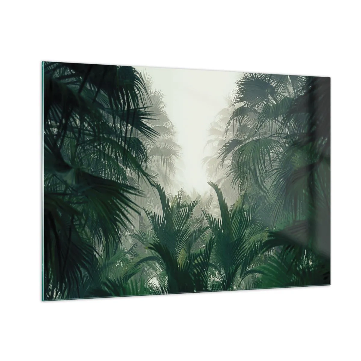 Quadro em vidro - Mistério tropical - 100x70 cm