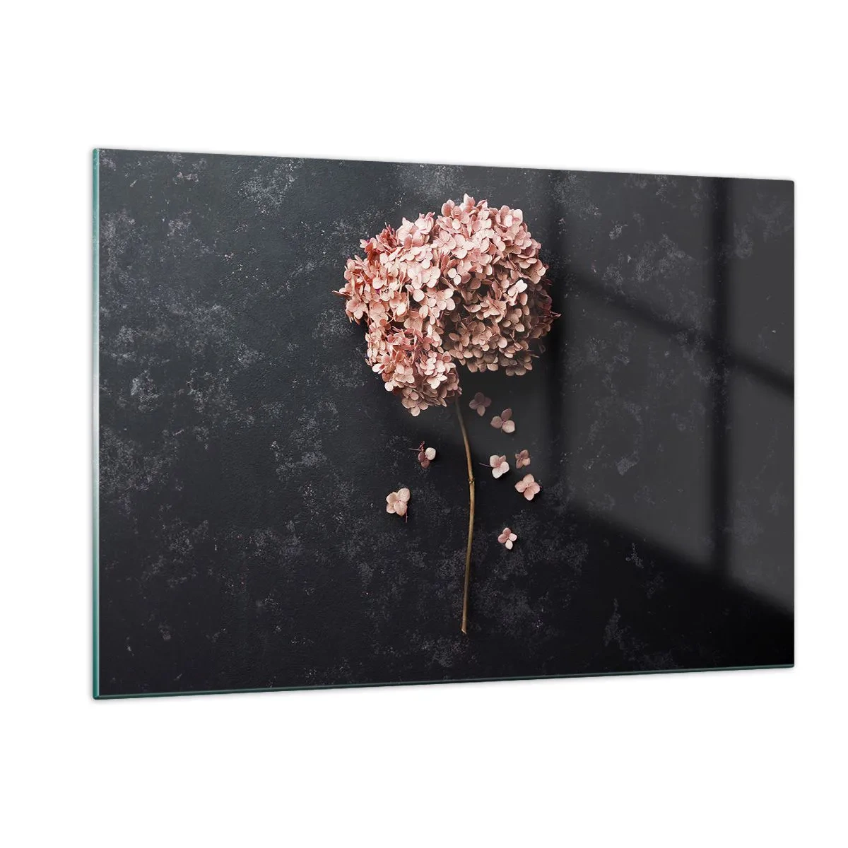 Quadro em vidro - Um sinal verdadeiramente romântico - 120x80 cm