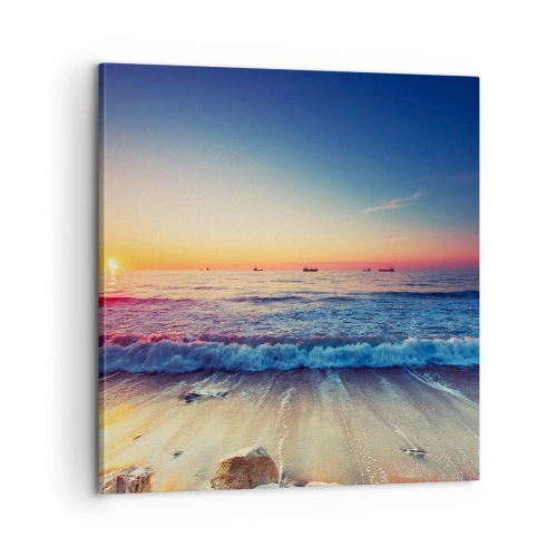Quadro em tela - E além do horizonte? - 60x60 cm