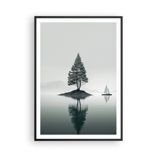 Pôster com moldura preta - Sonho dos sonhos - 70x100 cm