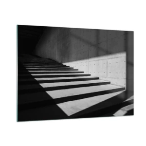 Quadro em vidro - A beleza crua do modernismo - 100x70 cm