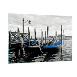 Quadro em vidro - Veneza pensativa - 120x80 cm