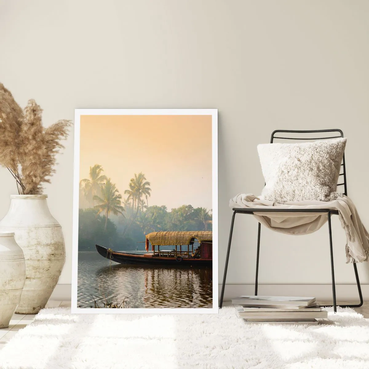 Pôster - Casa no rio - 50x70 cm