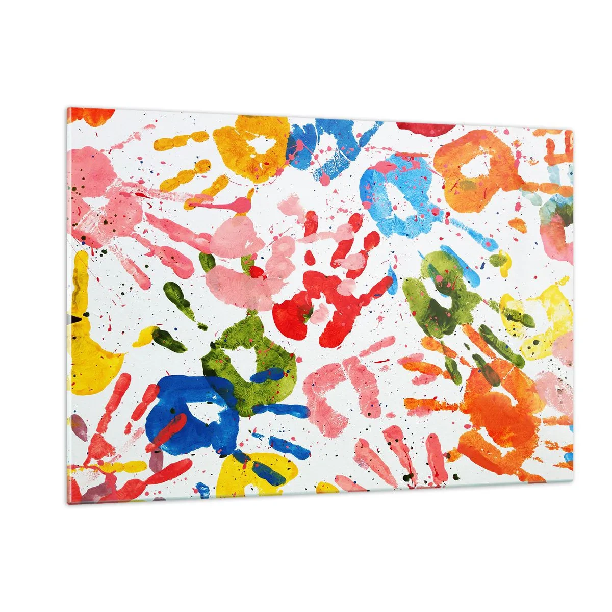 Quadro em vidro - Siga os passos - 120x80 cm