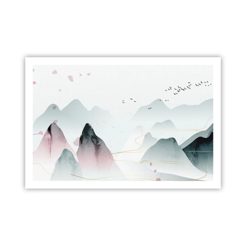Pôster - Acima dos picos - 91x61 cm