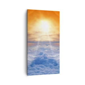 Quadro em tela - Paisagem mística - 55x100 cm