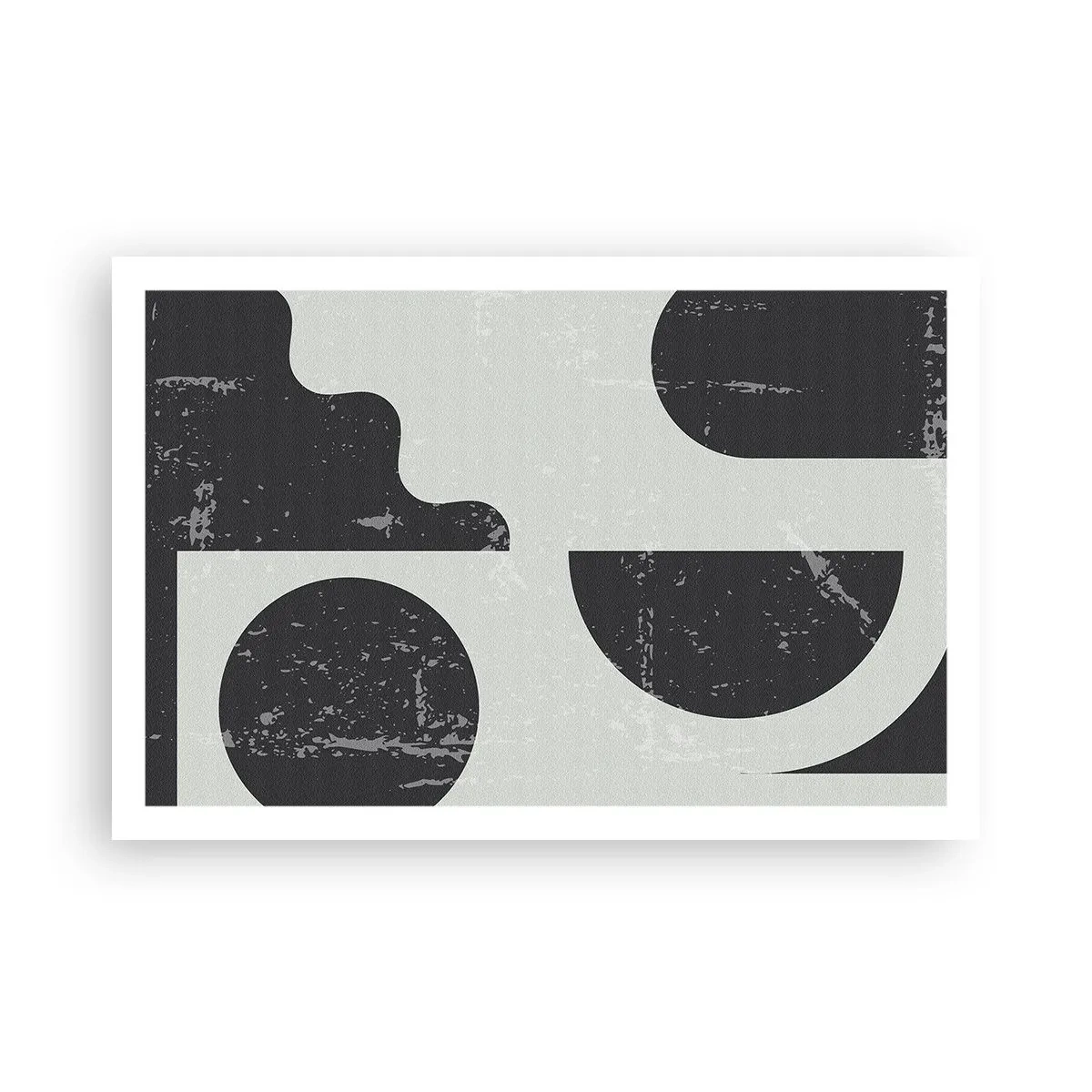 Pôster - Composição acima e abaixo - 91x61 cm