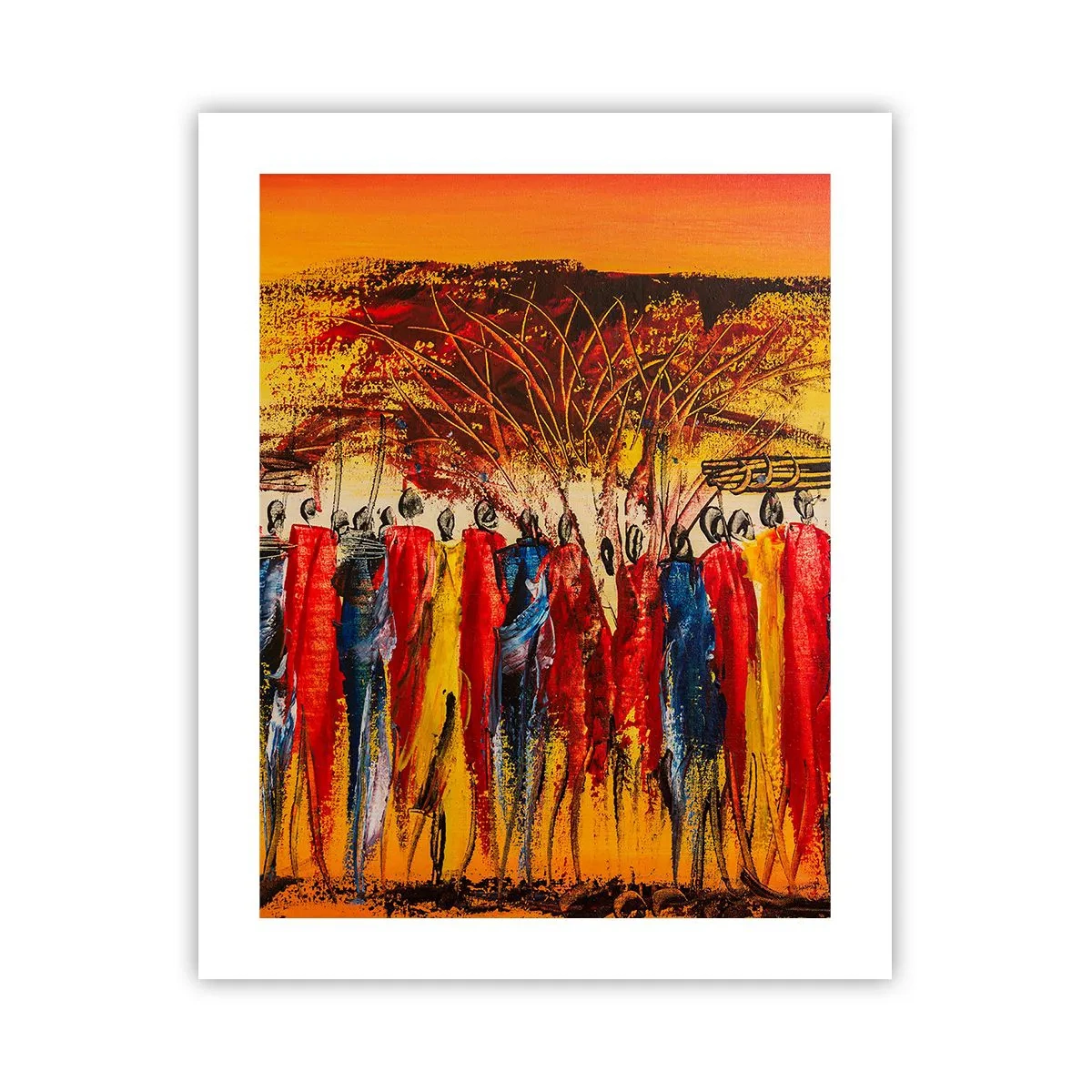 Pôster - Lá, lá, lá vão eles - 40x50 cm