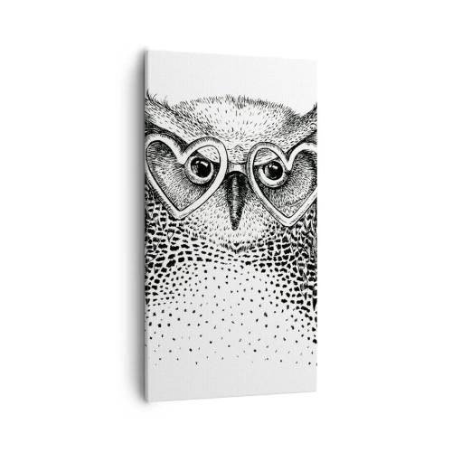 Quadro em tela - Sabiamente e amorosamente - 55x100 cm