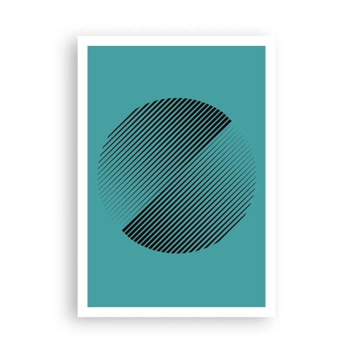 Pôster - Círculo – uma variação geométrica - 70x100 cm