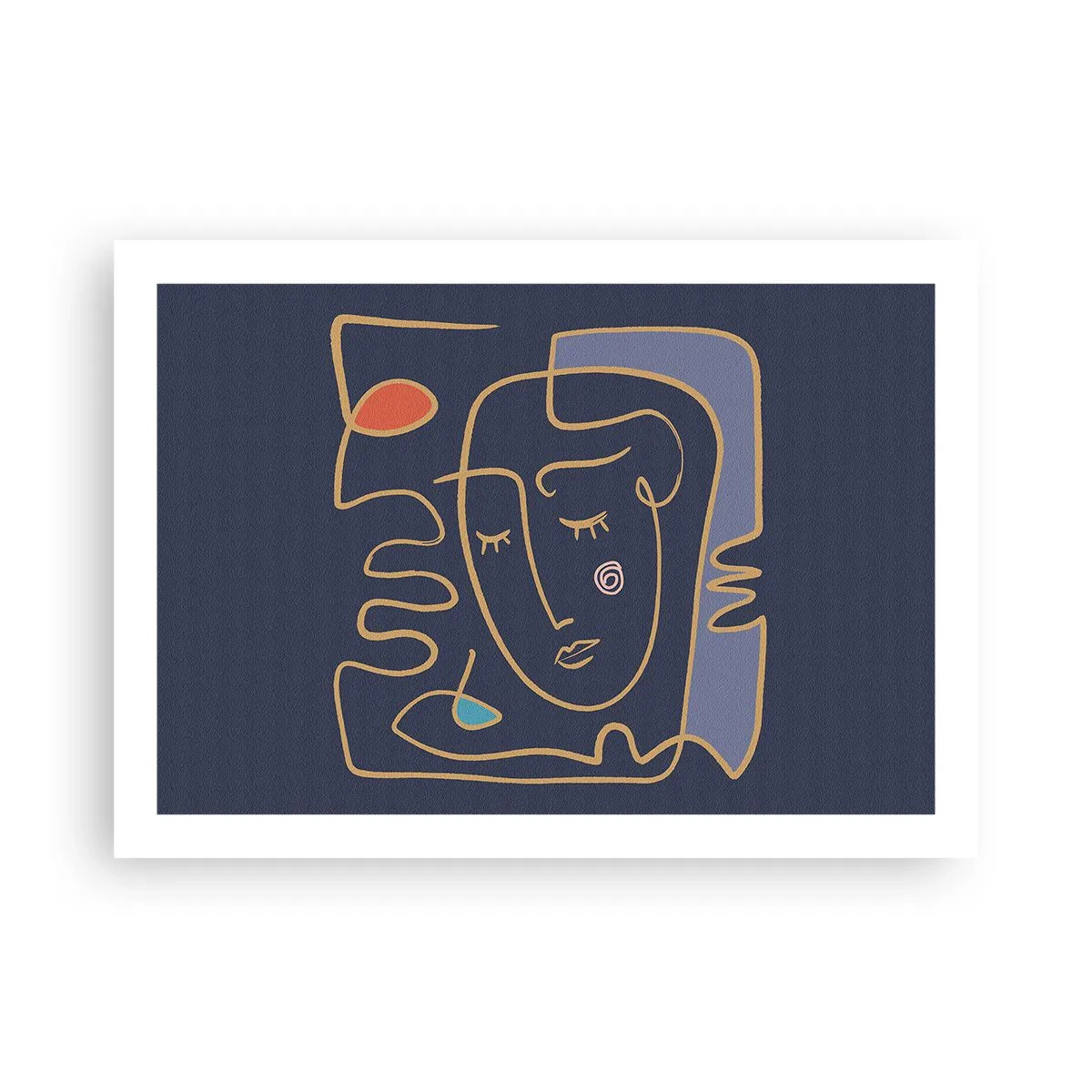 Pôster - Nos pensamentos - 70x50 cm