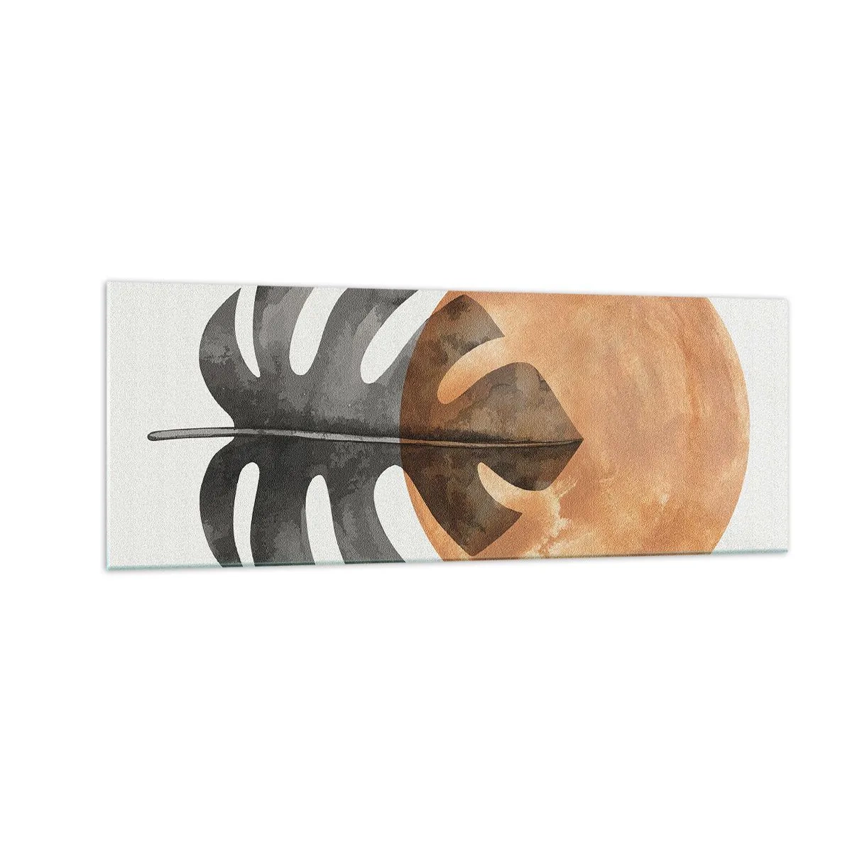 Quadro em vidro - Sempre o sol - 140x50 cm