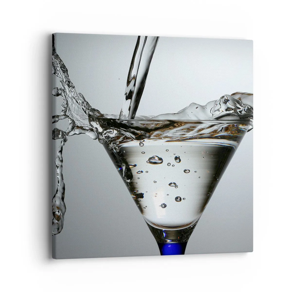 Quadro em tela - Na borda da taça - 40x40 cm