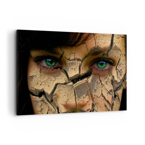 Quadro em tela - Admiração e medo ao mesmo tempo - 120x80 cm