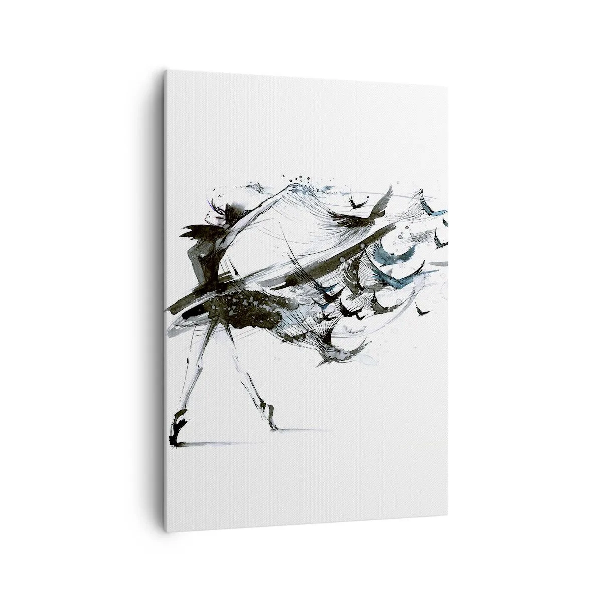 Quadro em tela - A magia da música liberta - 70x100 cm