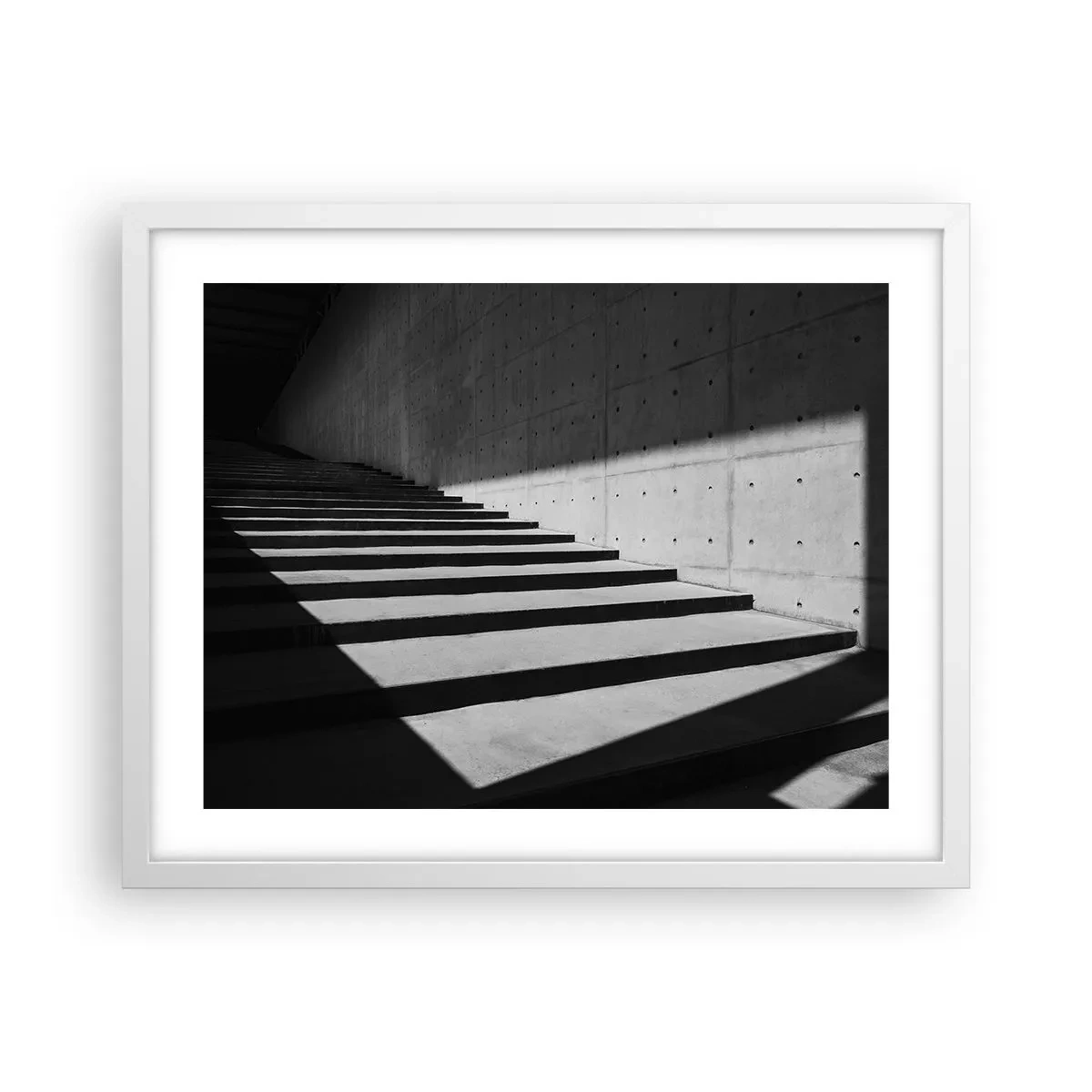 Pôster em moldura branca - A beleza crua do modernismo - 50x40 cm