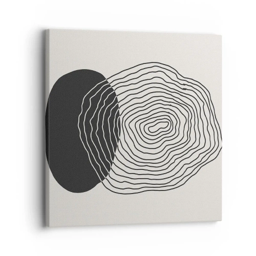 Quadro em tela - Duração e vibração - 30x30 cm