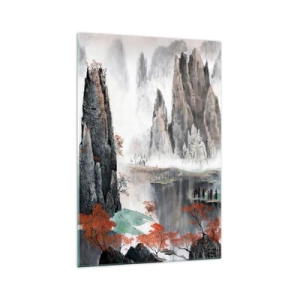 Quadro em vidro - Poderosos guardiões  - 70x100 cm