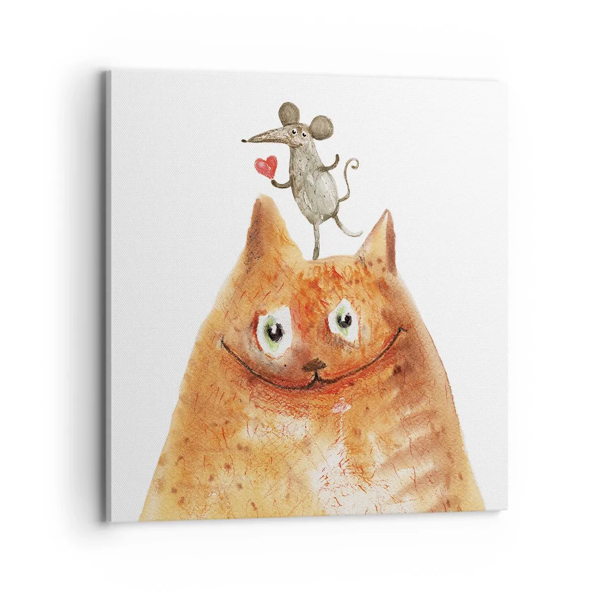 Quadro em tela - Paradoxos do amor - 70x70 cm