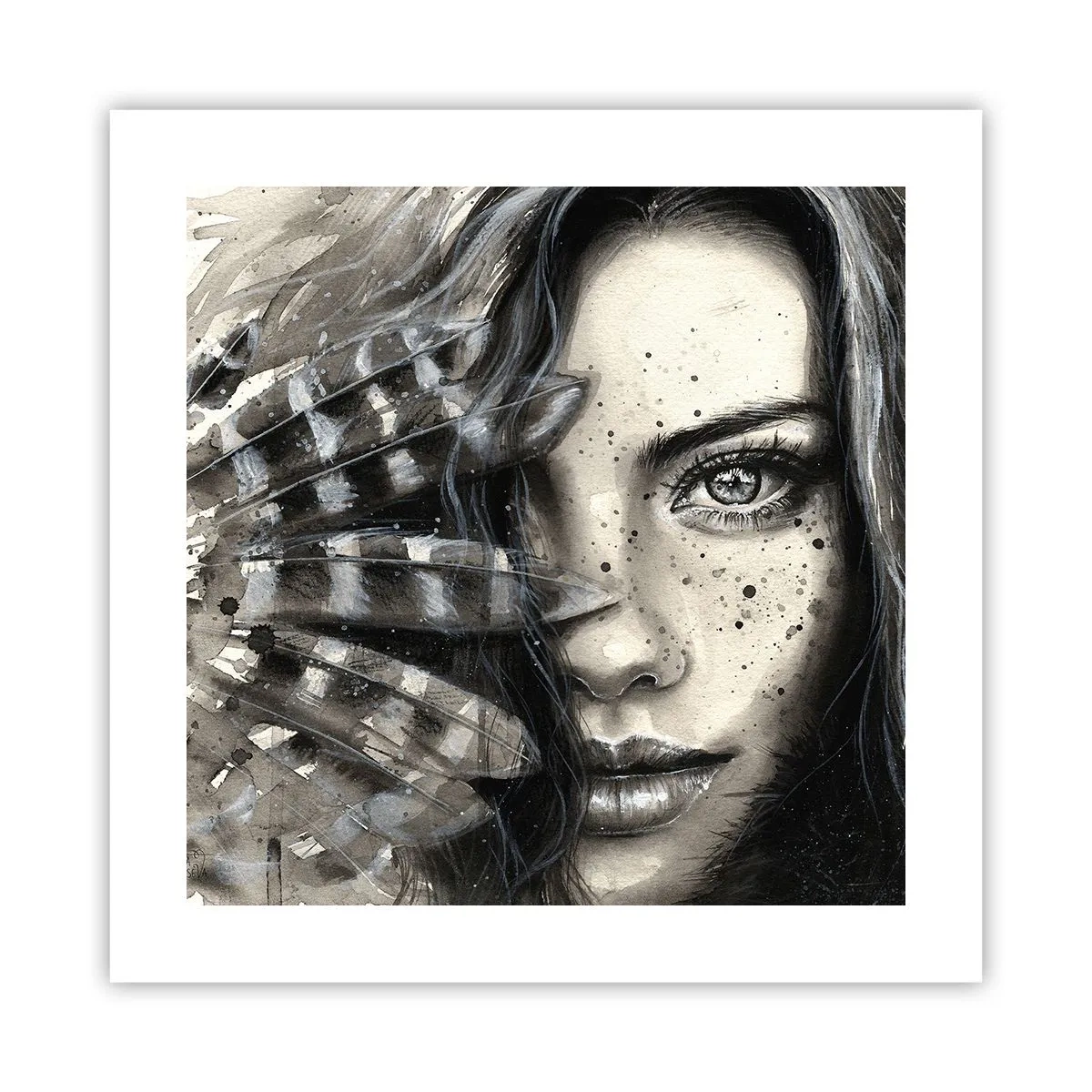 Pôster - Beleza selvagem - 40x40 cm