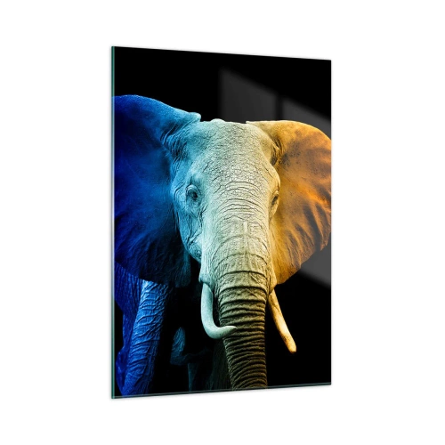 Quadro em vidro - Excêntrico, não esquisito - 50x70 cm